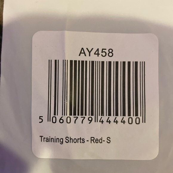 NWT Small AYBL Red Training Shorts - Picture 14 of 14